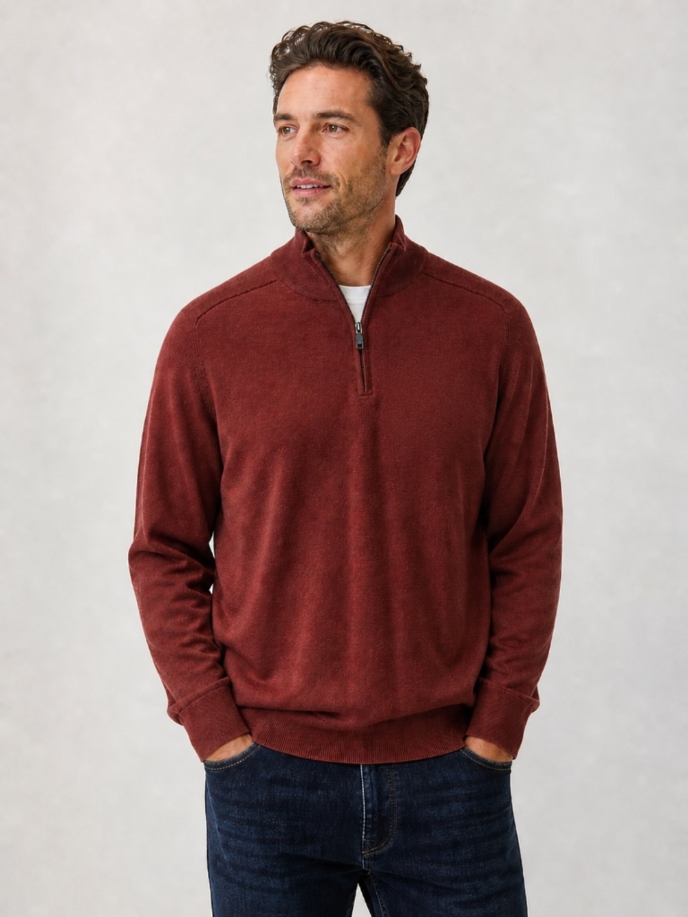 Express Merino Wool Quarter Zip Sweater Men’s XXL NEW